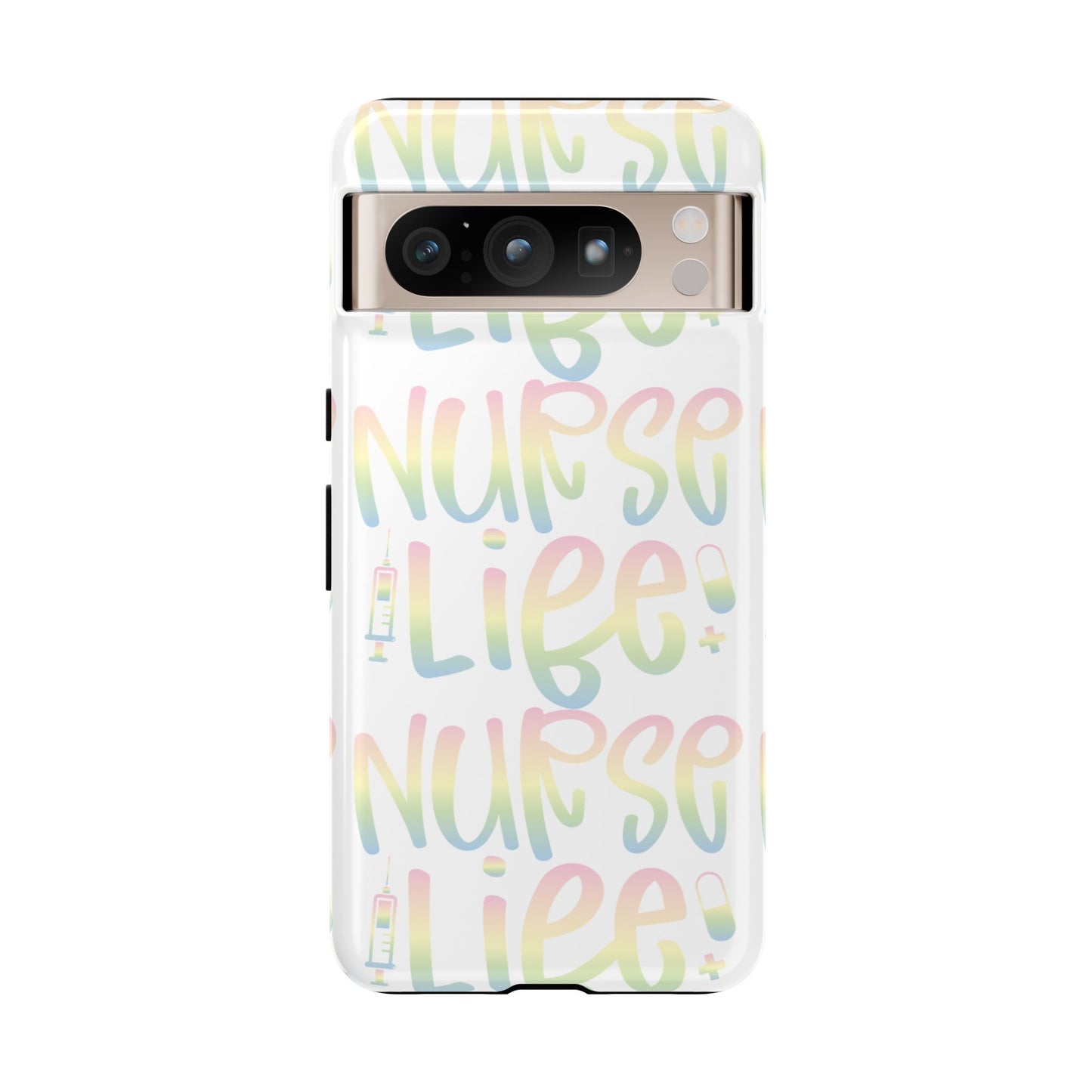 Google Pixel Tough Case - Nurse Life - White