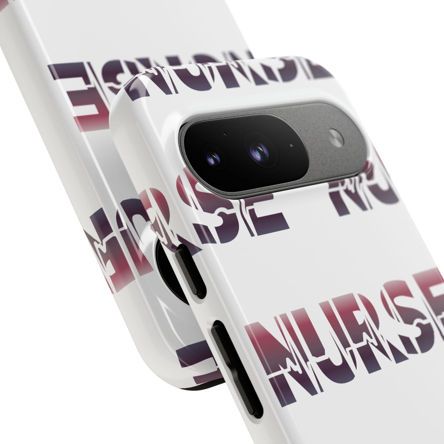 Google Pixel Tough Case - Nurse Pulse - White