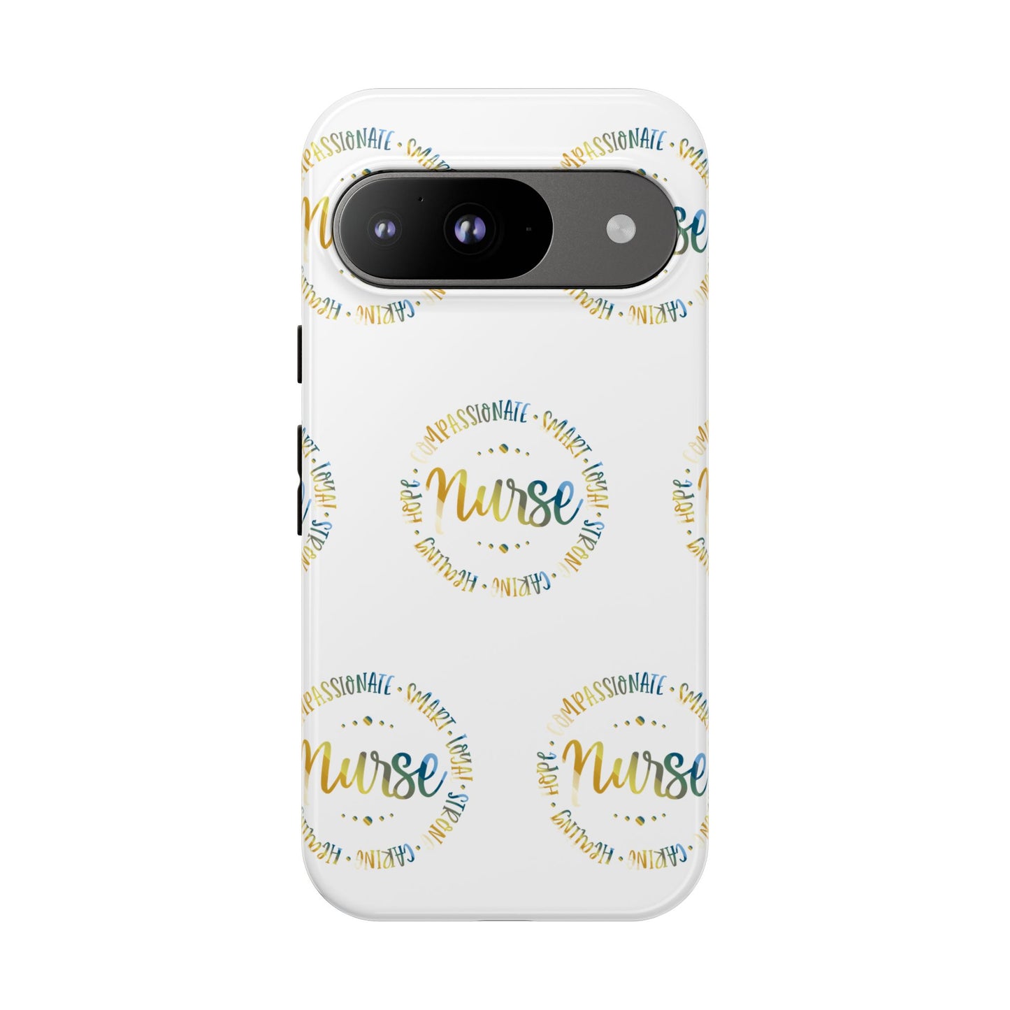 Google Pixel Tough Case - Nurse Circle - White