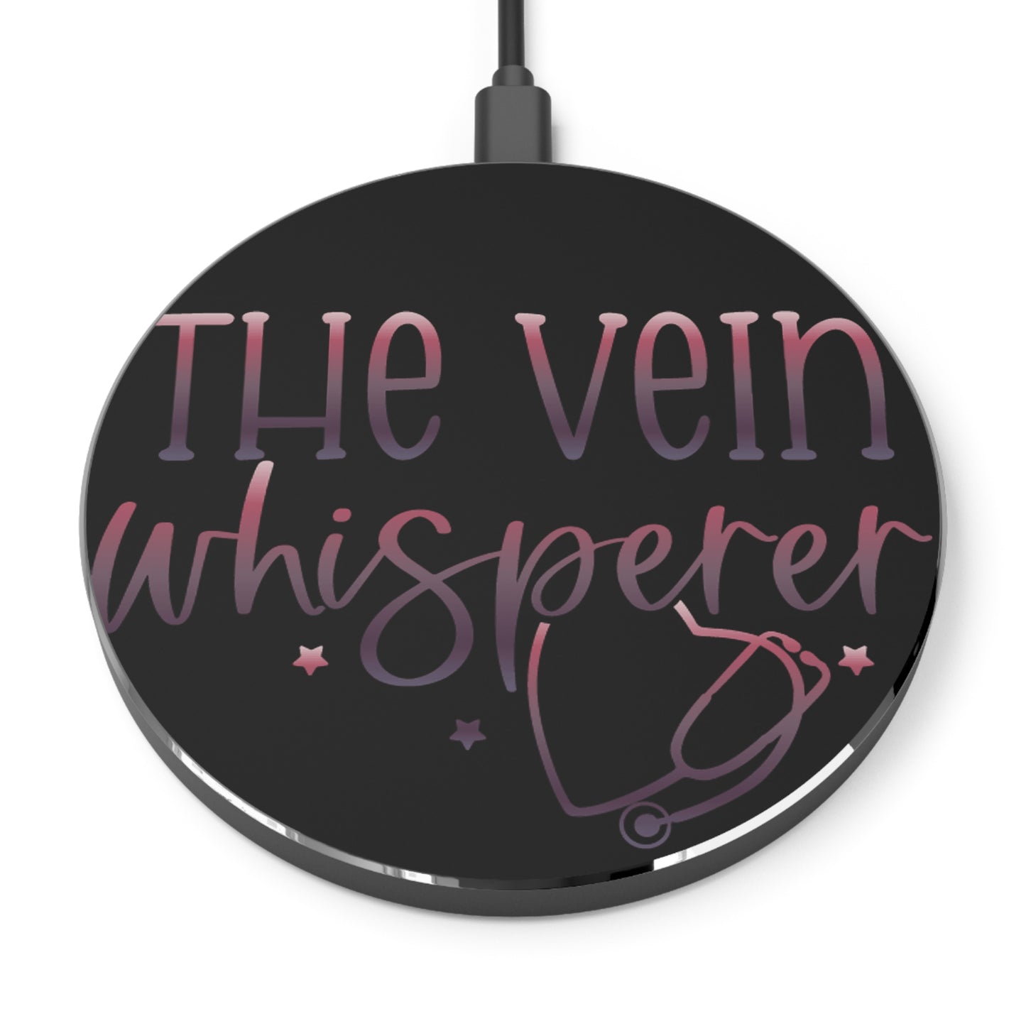 The Vein Whisperer Wireless Charger | Fast Charging Pad for Healthcare Professionals