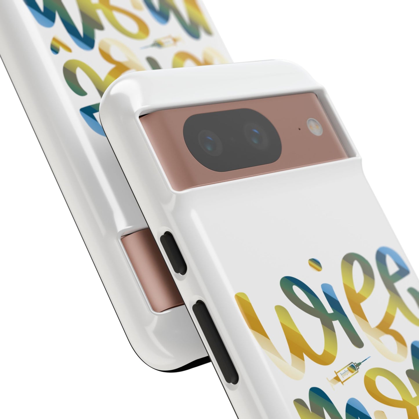 Google Pixel Tough Case - Wife Mom Nurse - White