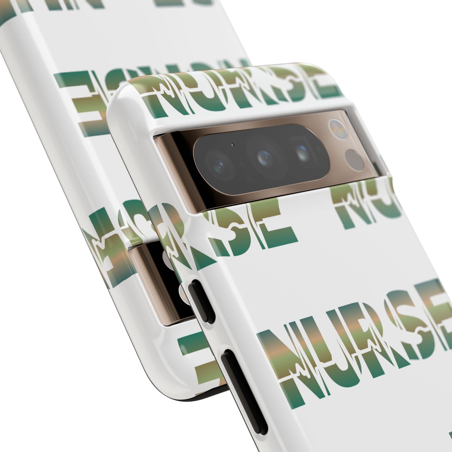 Google Pixel Tough Case - Nurse Pulse - White