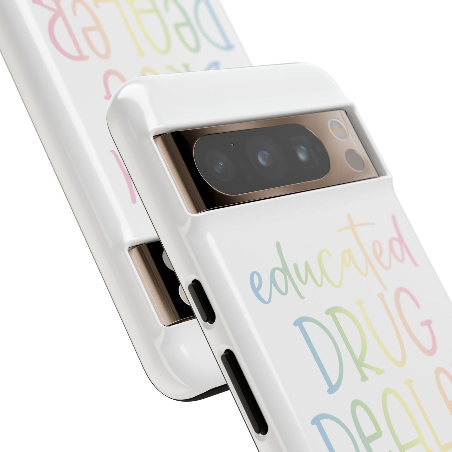 Google Pixel Tough Case - Educated Drug Dealer - White