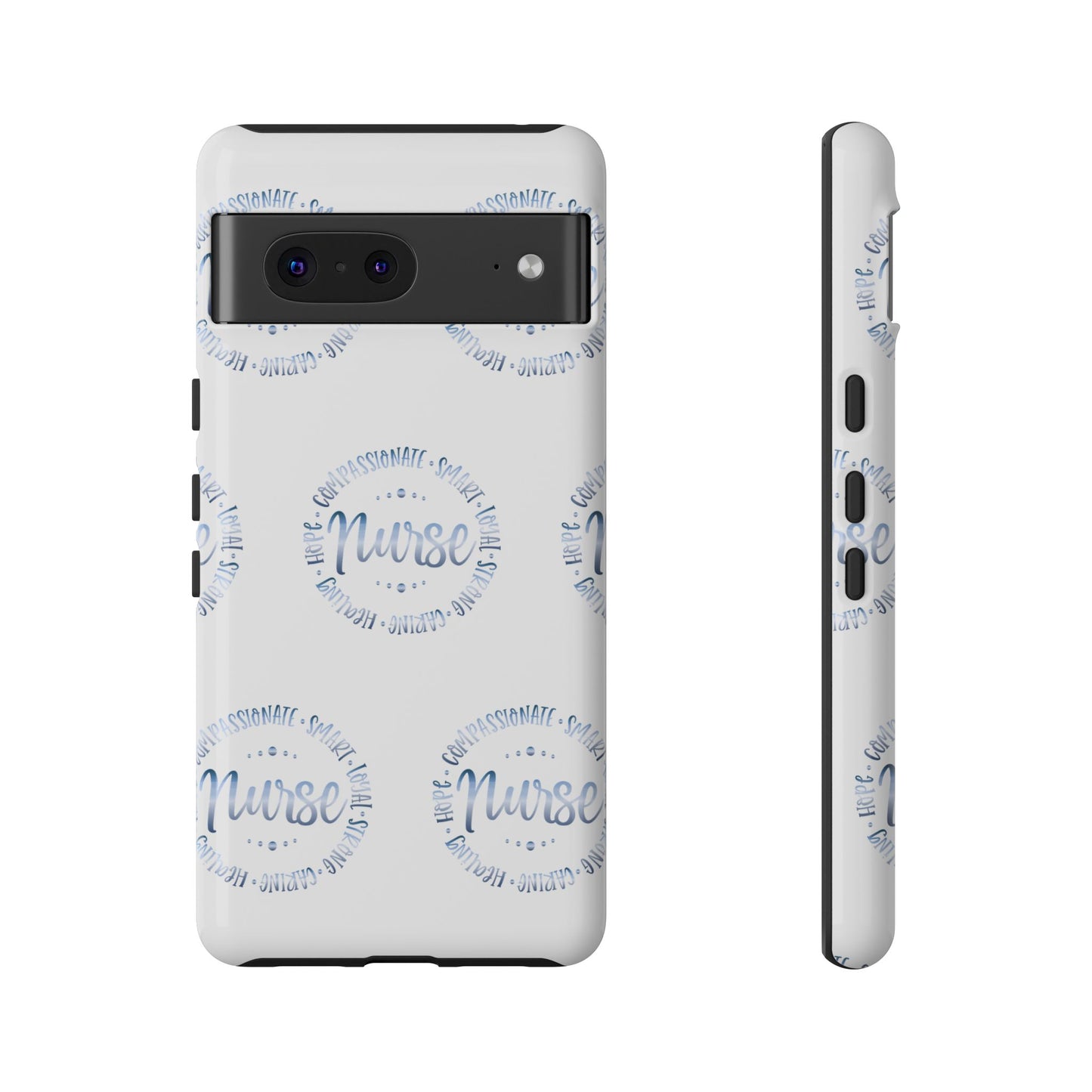 Google Pixel Tough Case - Nurse Circle - White