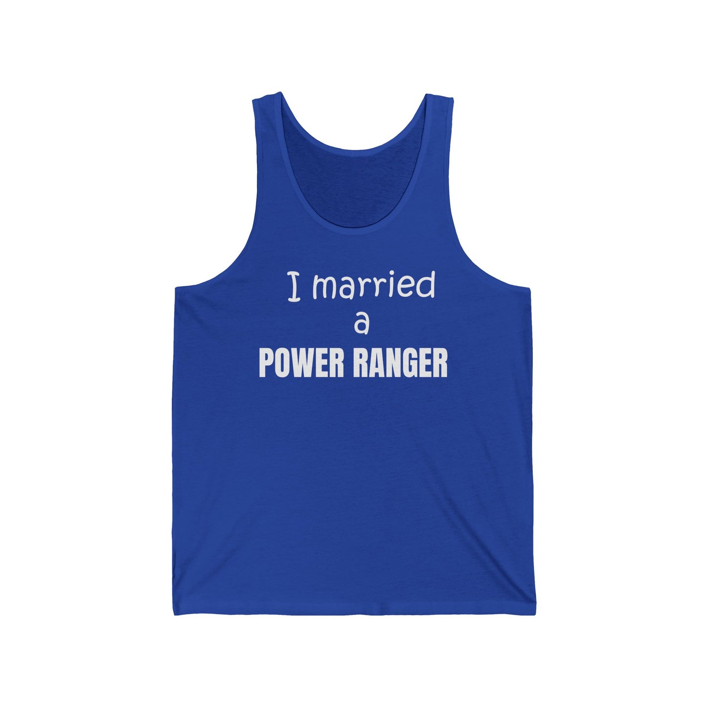 Lineman Tank - Married a Power Ranger white