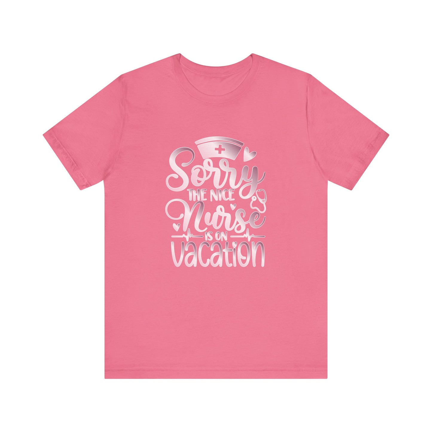 Sorry The Nice Nurse Is On Vacation rose gold