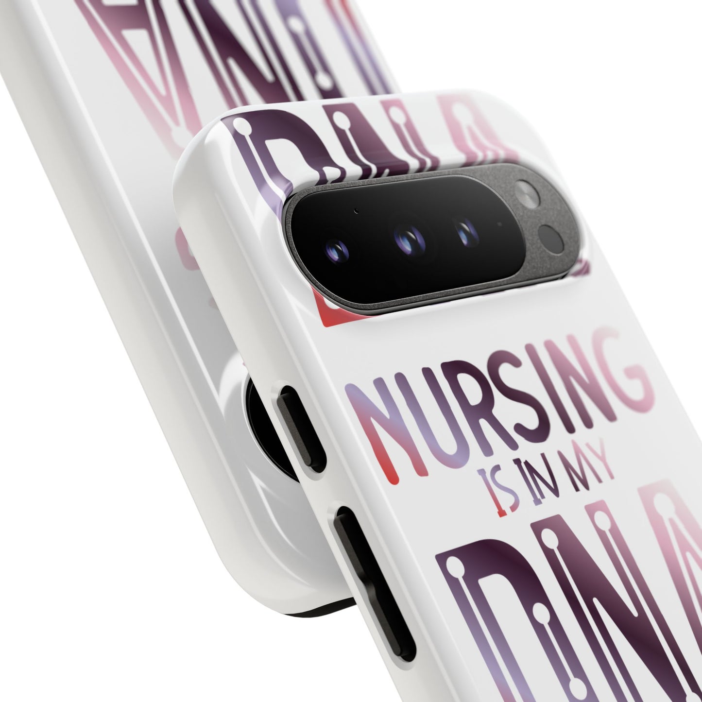 Google Pixel Tough Case - Nursing is in my DNA - White