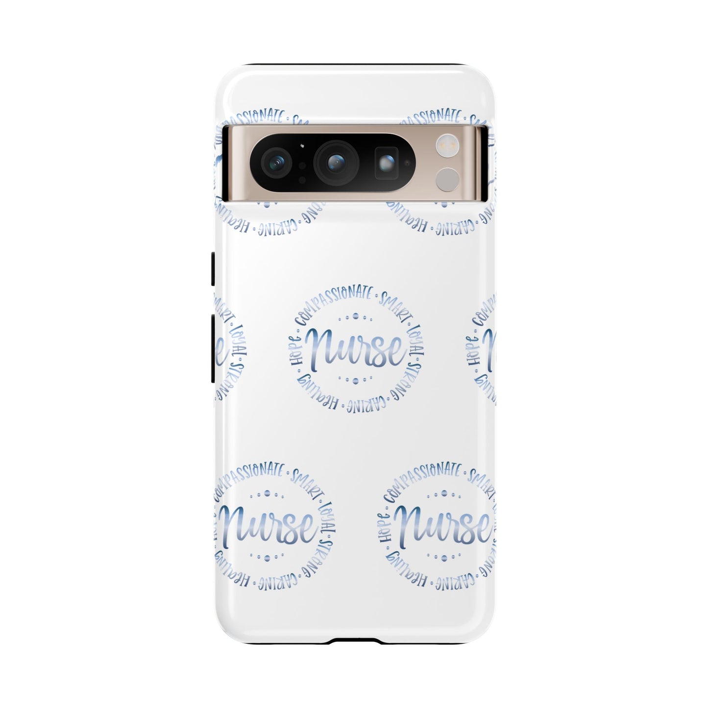 Google Pixel Tough Case - Nurse Circle - White