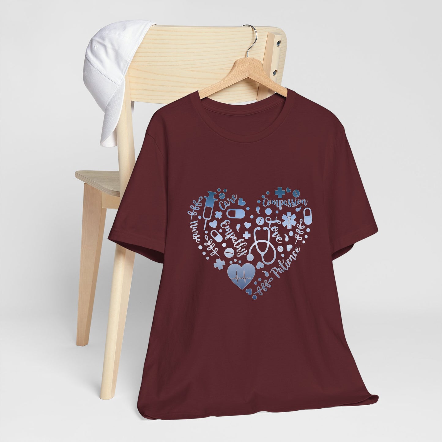 Monogram Heart 1 blue steel