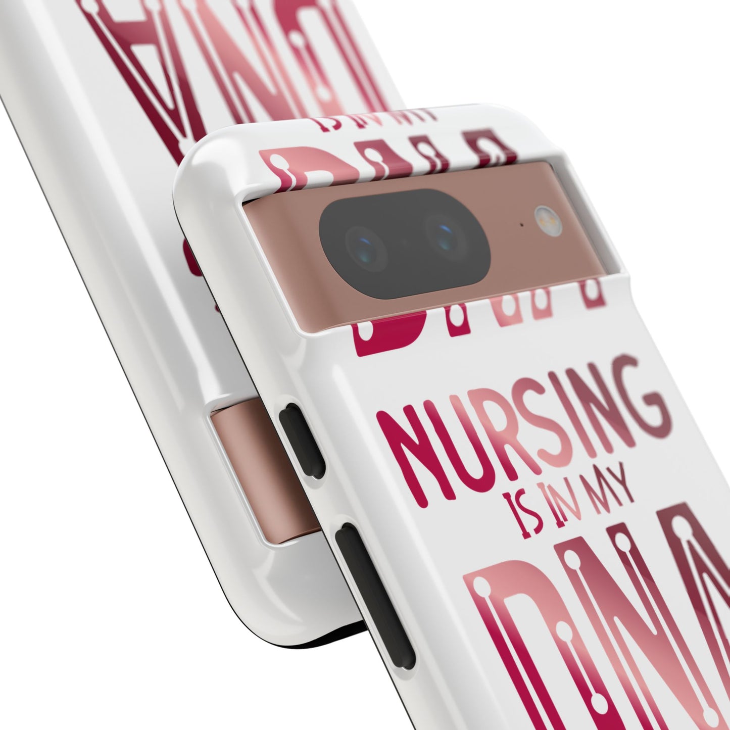 Google Pixel Tough Case - Nursing is in my DNA - White