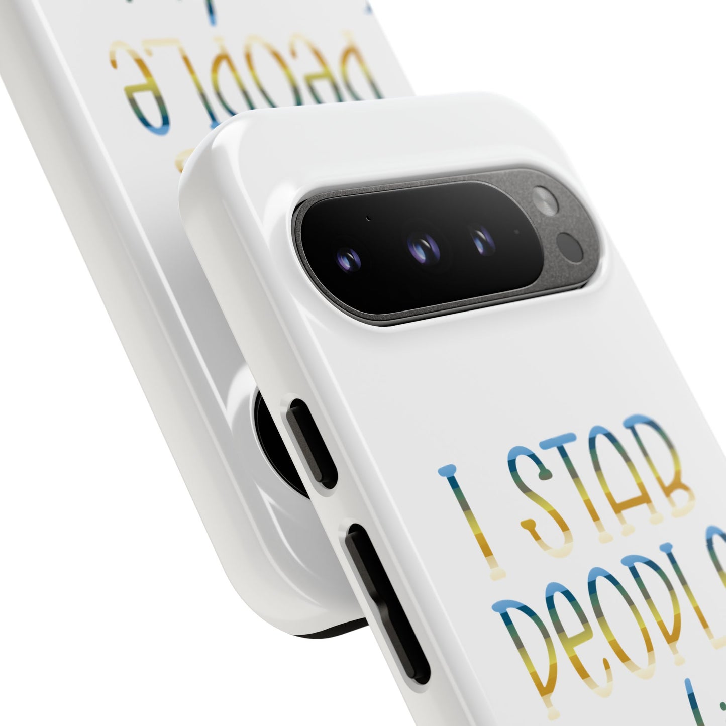 Google Pixel Tough Case - I Stab People For a Living - White