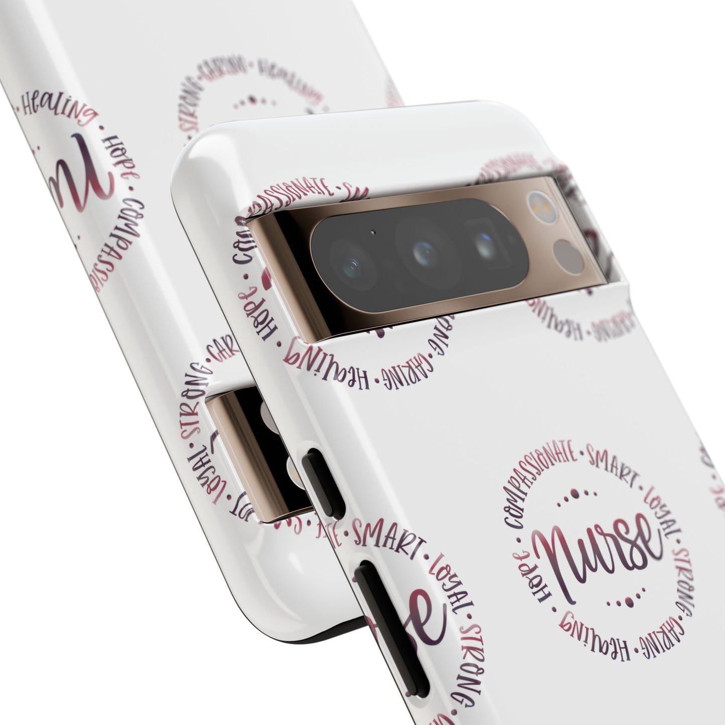 Google Pixel Tough Case - Nurse Circle - White