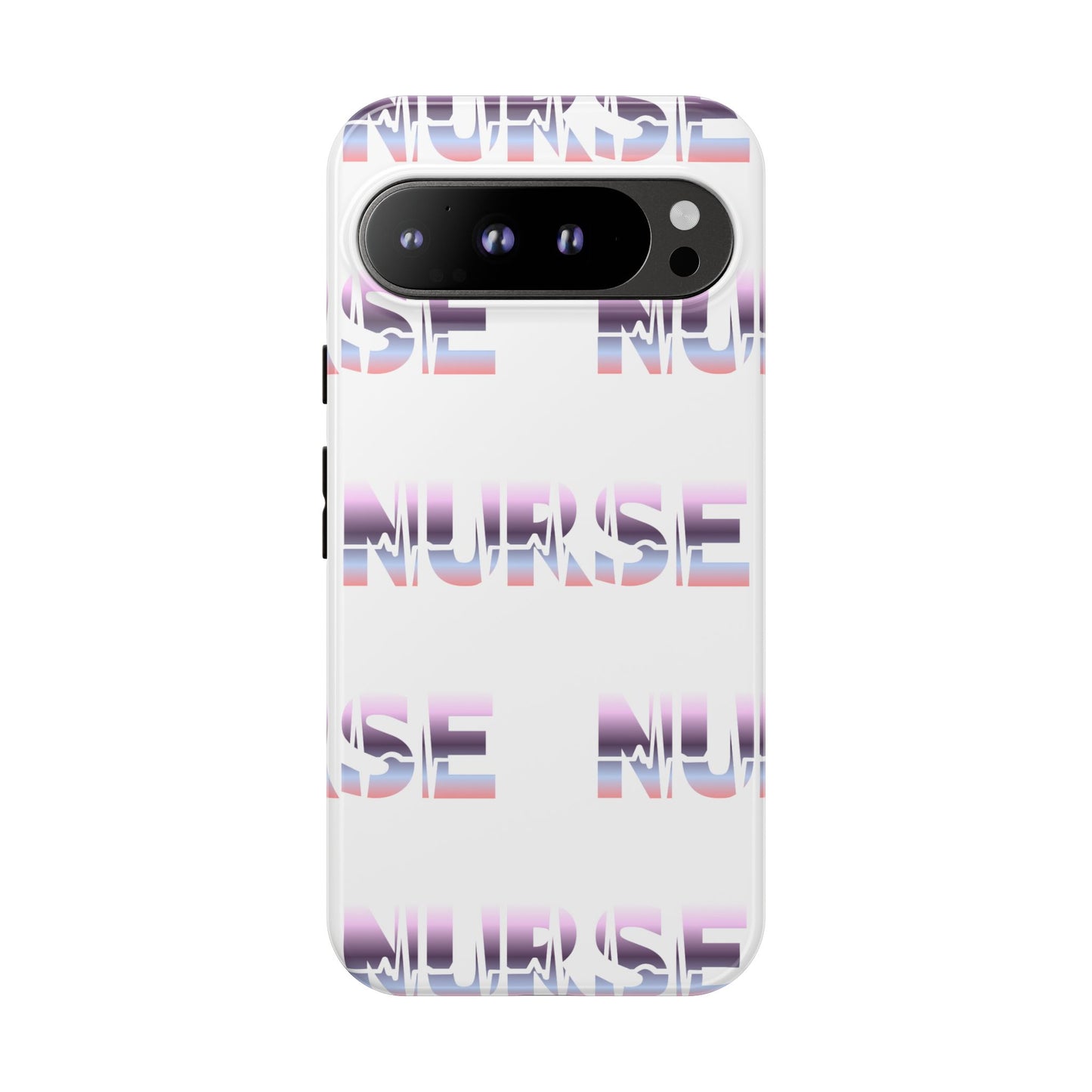 Google Pixel Tough Case - Nurse Pulse - White