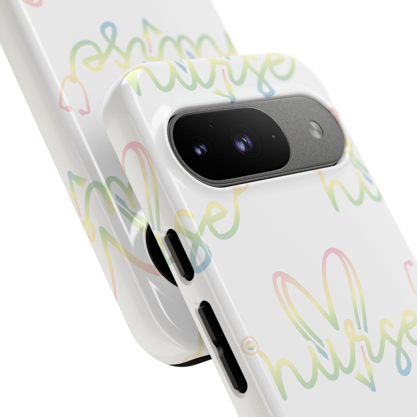 Google Pixel Tough Case - Nurse Stethoscope - White