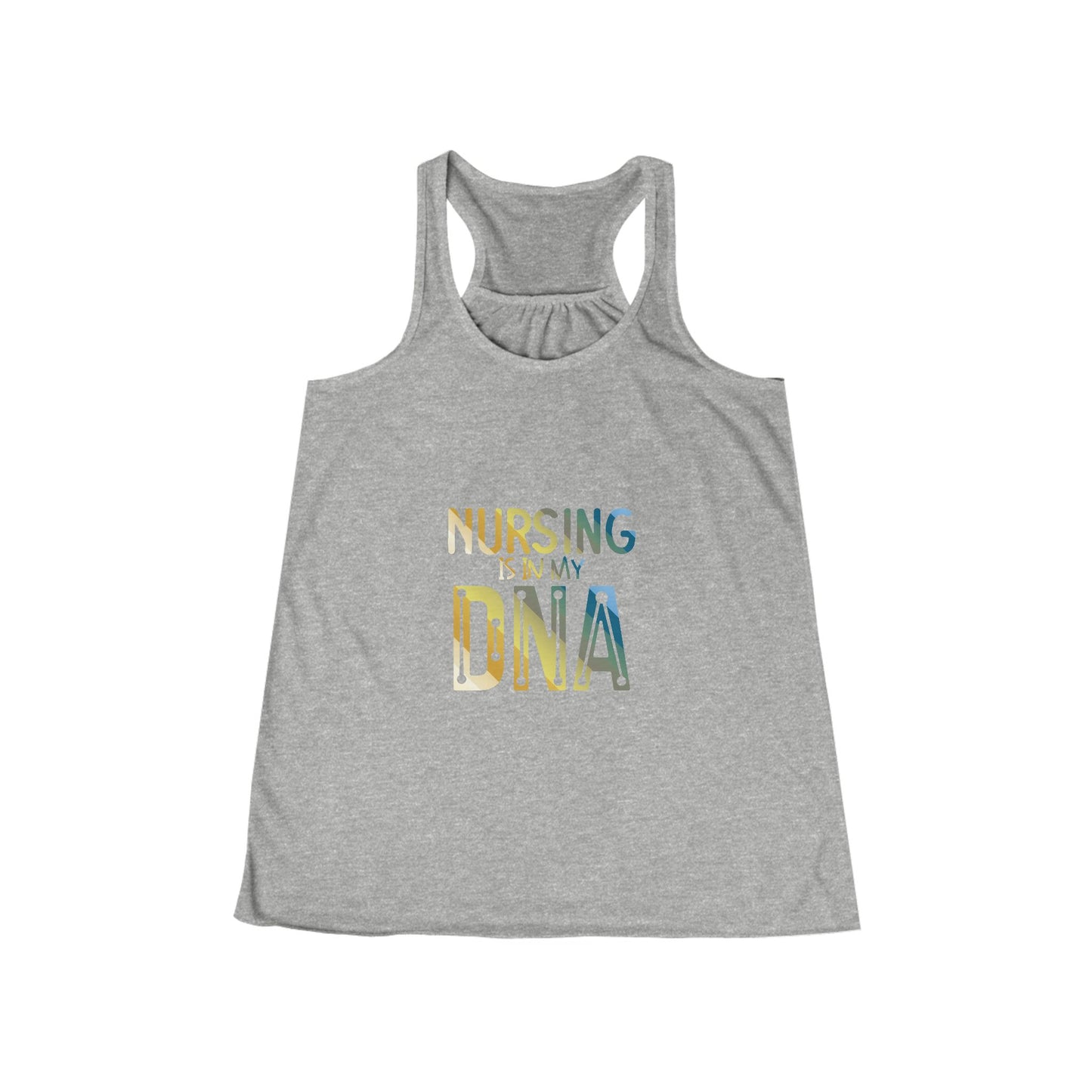 Nursing is in my DNA colored chrome