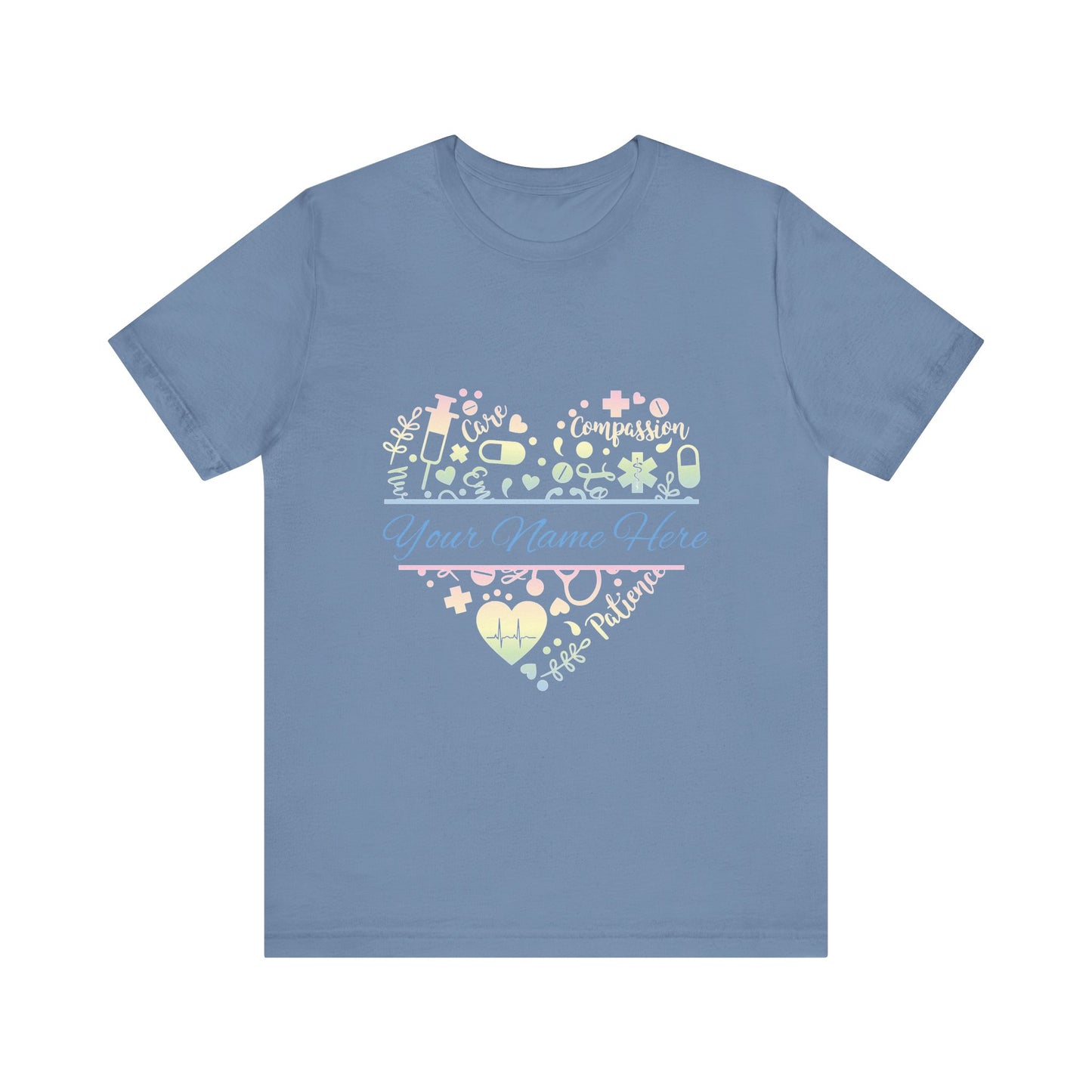 Monogram Heart pastel