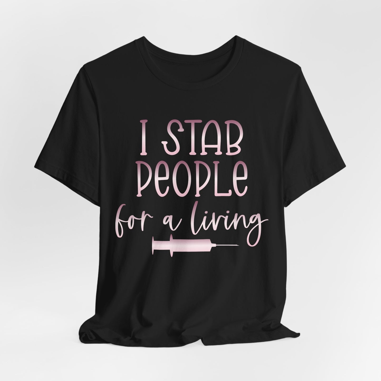 I Stab People For a Living rose gold