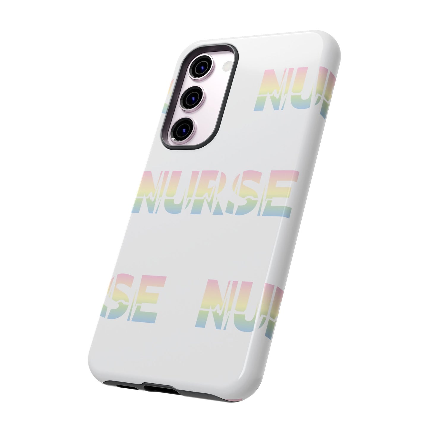 Samsung Tough Case - Nurse Pulse - White
