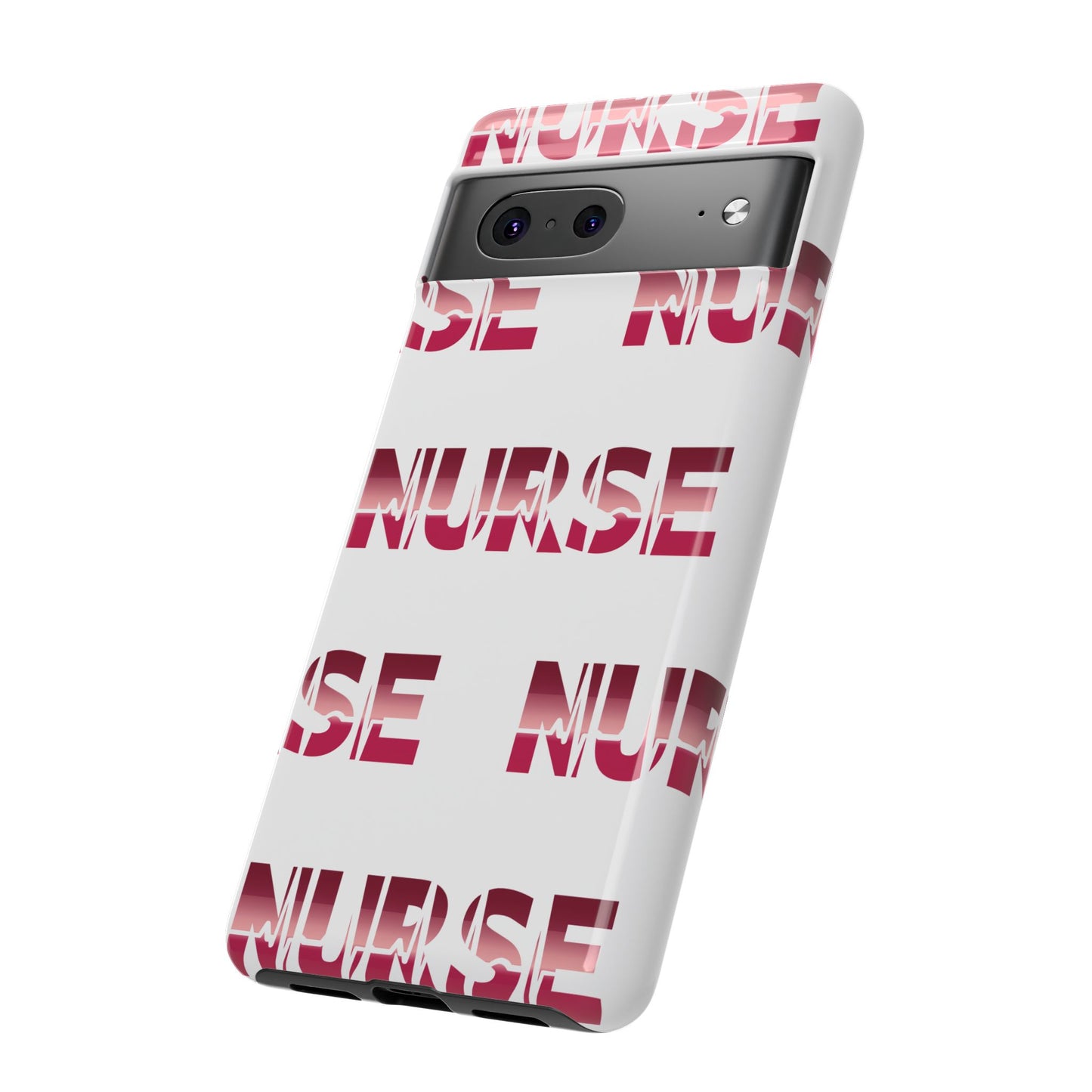 Google Pixel Tough Case - Nurse Pulse - White