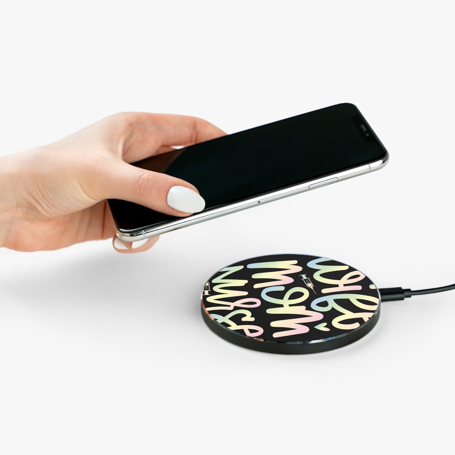 Wife-Mom-Nurse Wireless Charger | Fast Charging Pad for Healthcare Professionals
