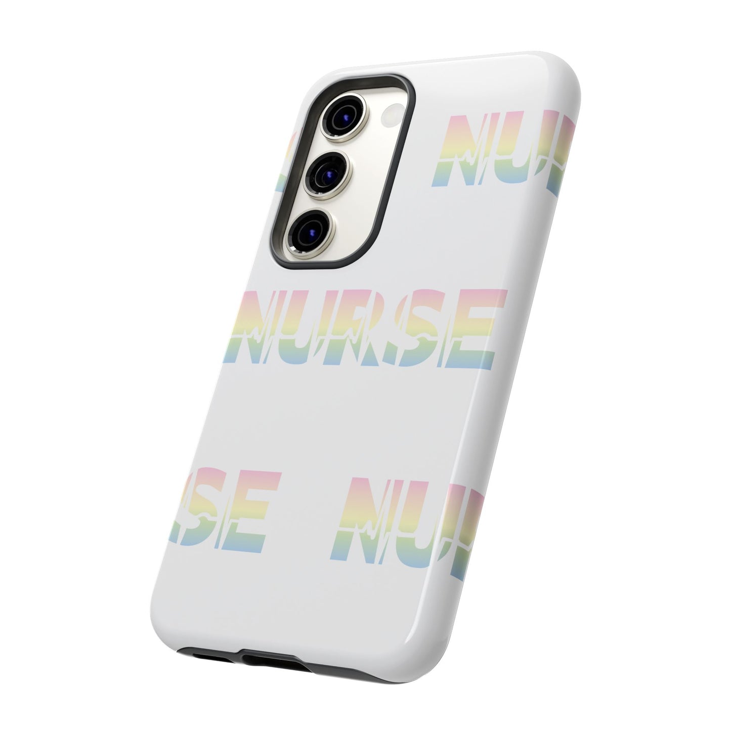 Samsung Tough Case - Nurse Pulse - White