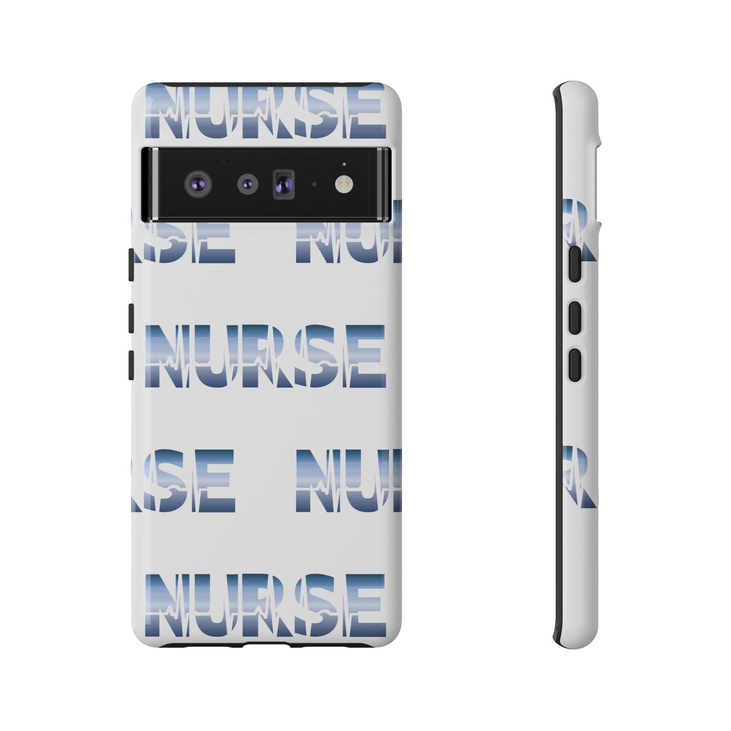 Google Pixel Tough Case - Nurse Pulse - White