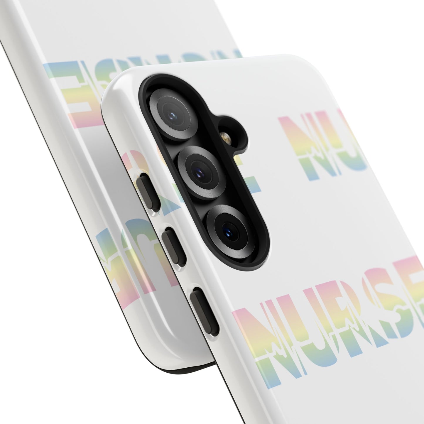 Samsung Tough Case - Nurse Pulse - White
