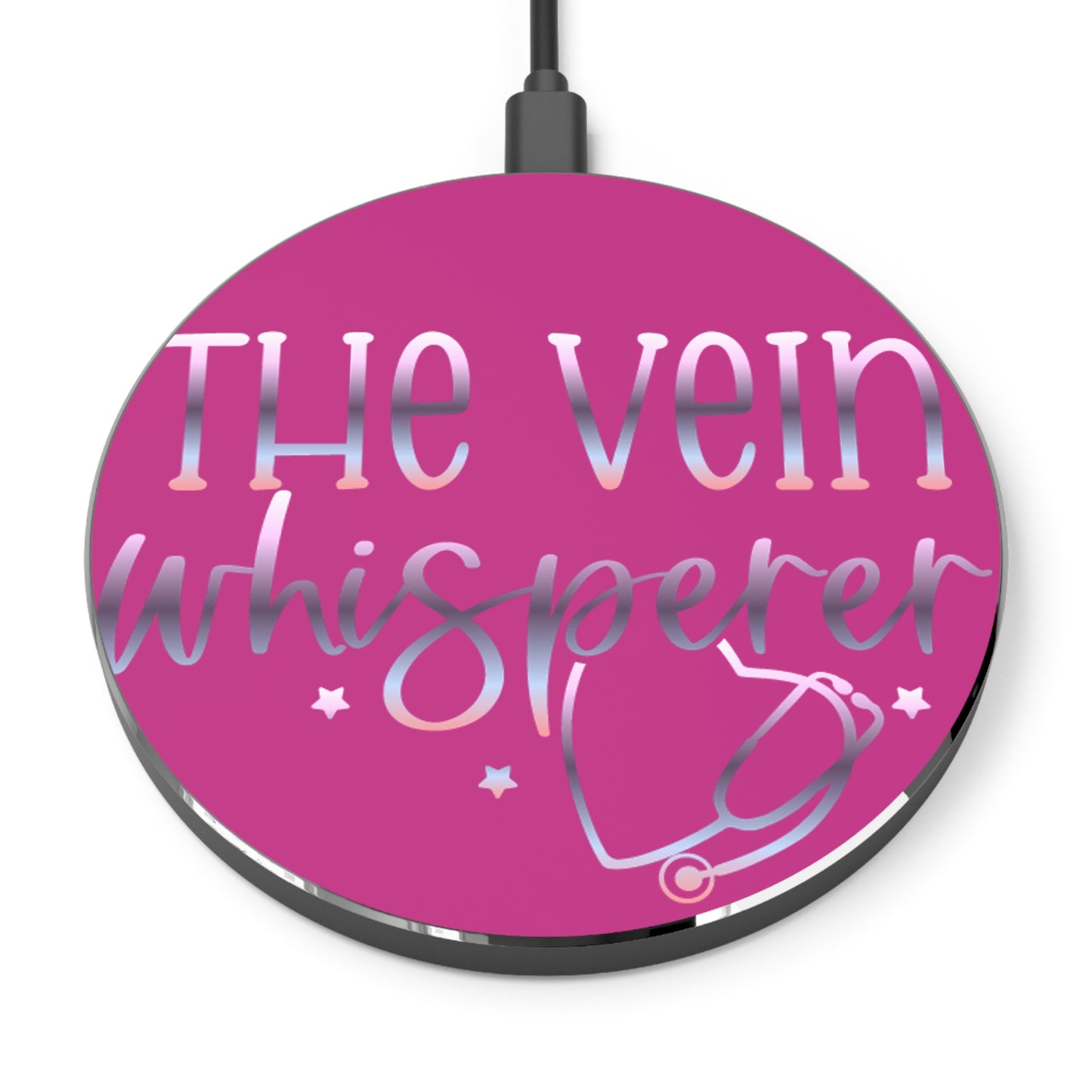 The Vein Whisperer Wireless Charger | Fast Charging Pad for Healthcare Professionals