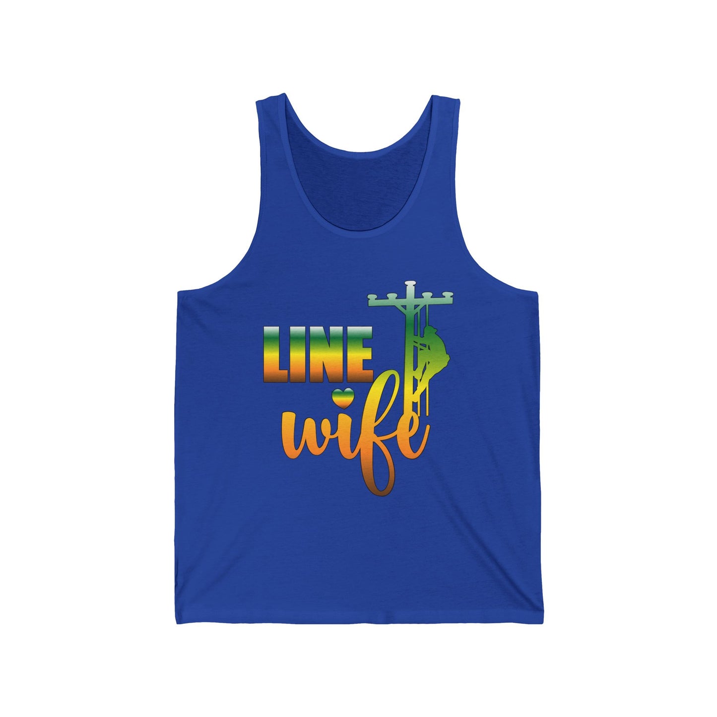 Lineman Tank - Line Wife gradient