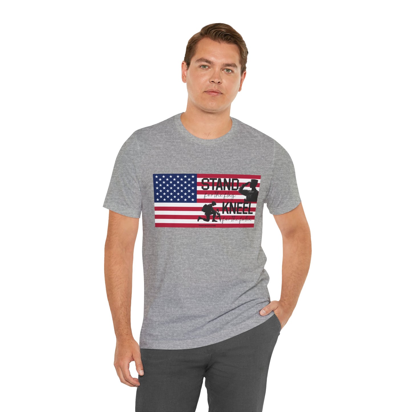 Stand for the Flag, Kneel for the Fallen - Male