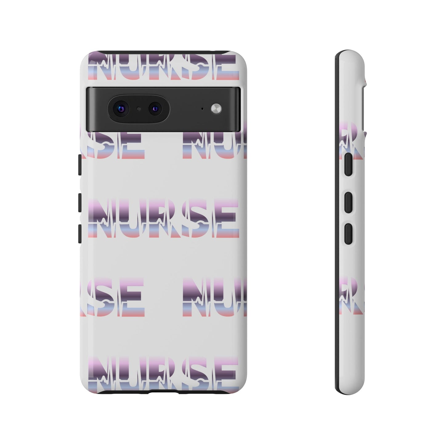 Google Pixel Tough Case - Nurse Pulse - White