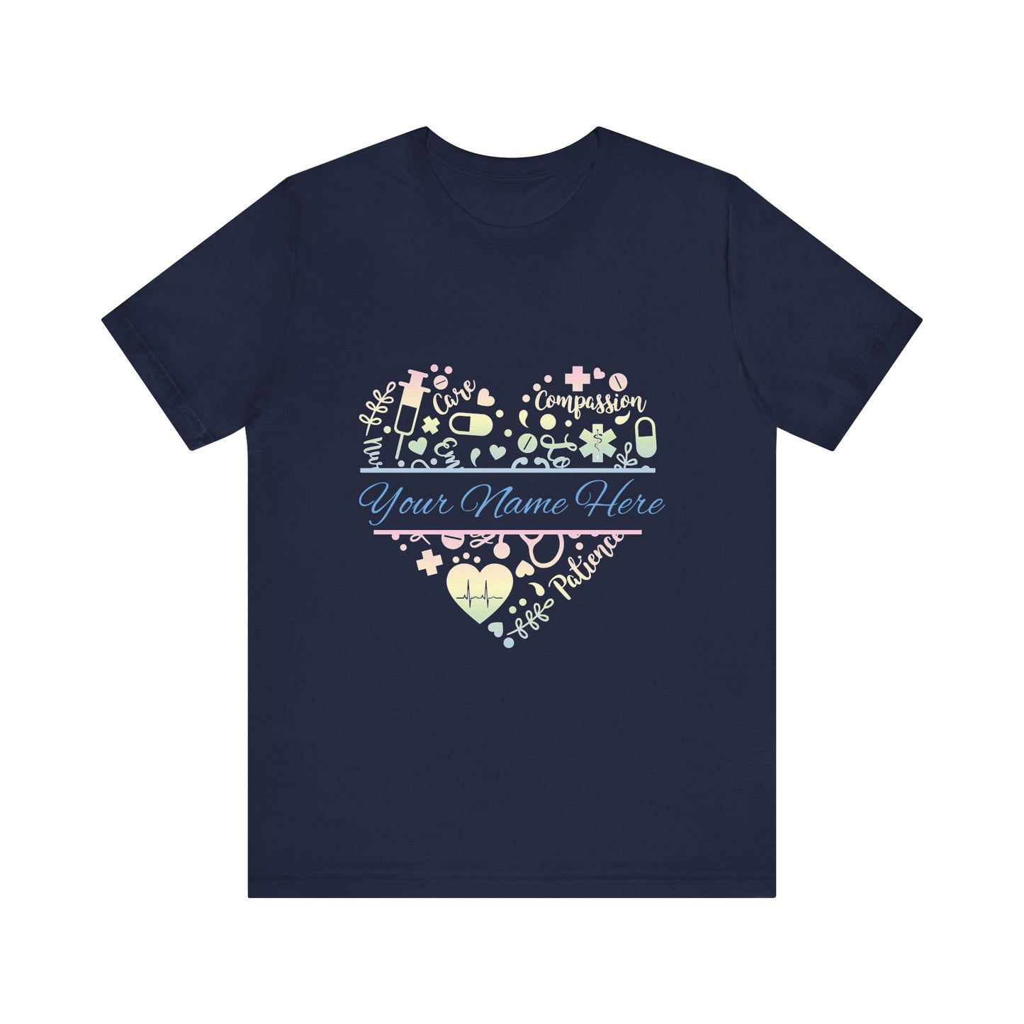 Monogram Heart pastel