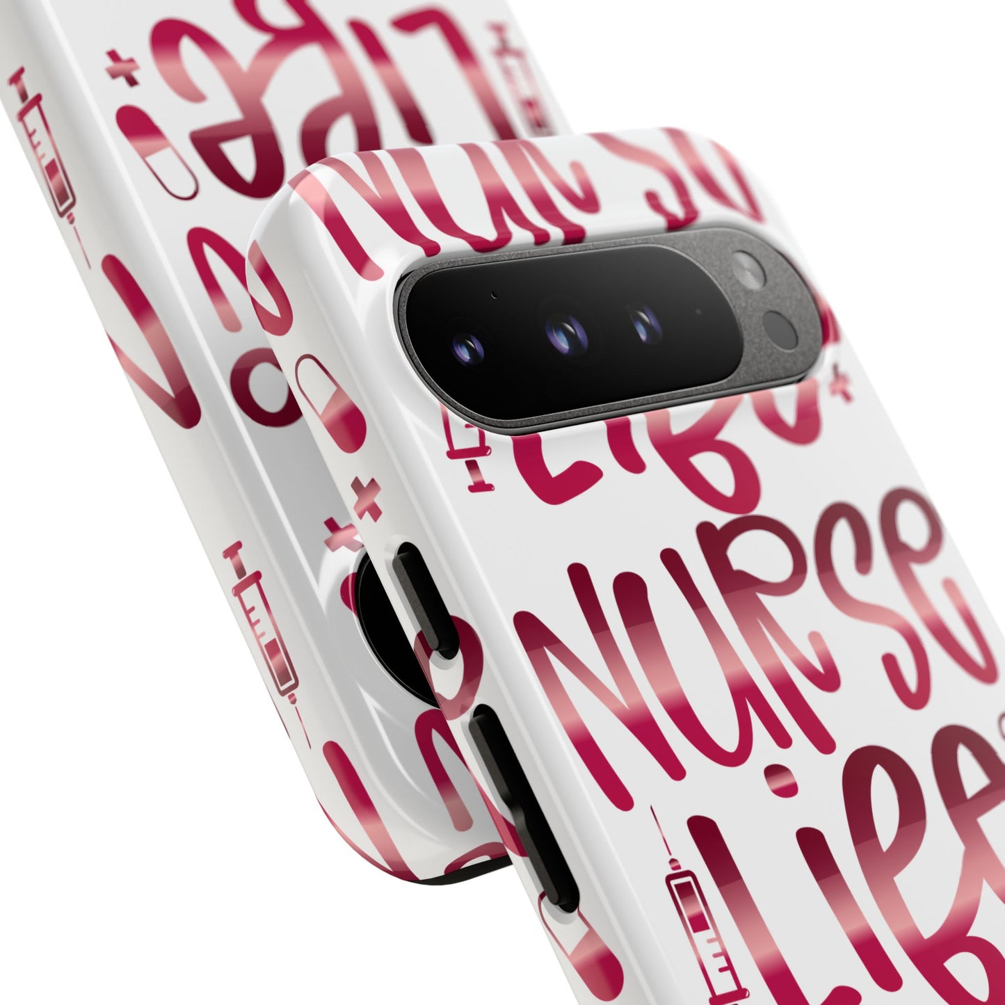 Google Pixel Tough Case - Nurse Life - White