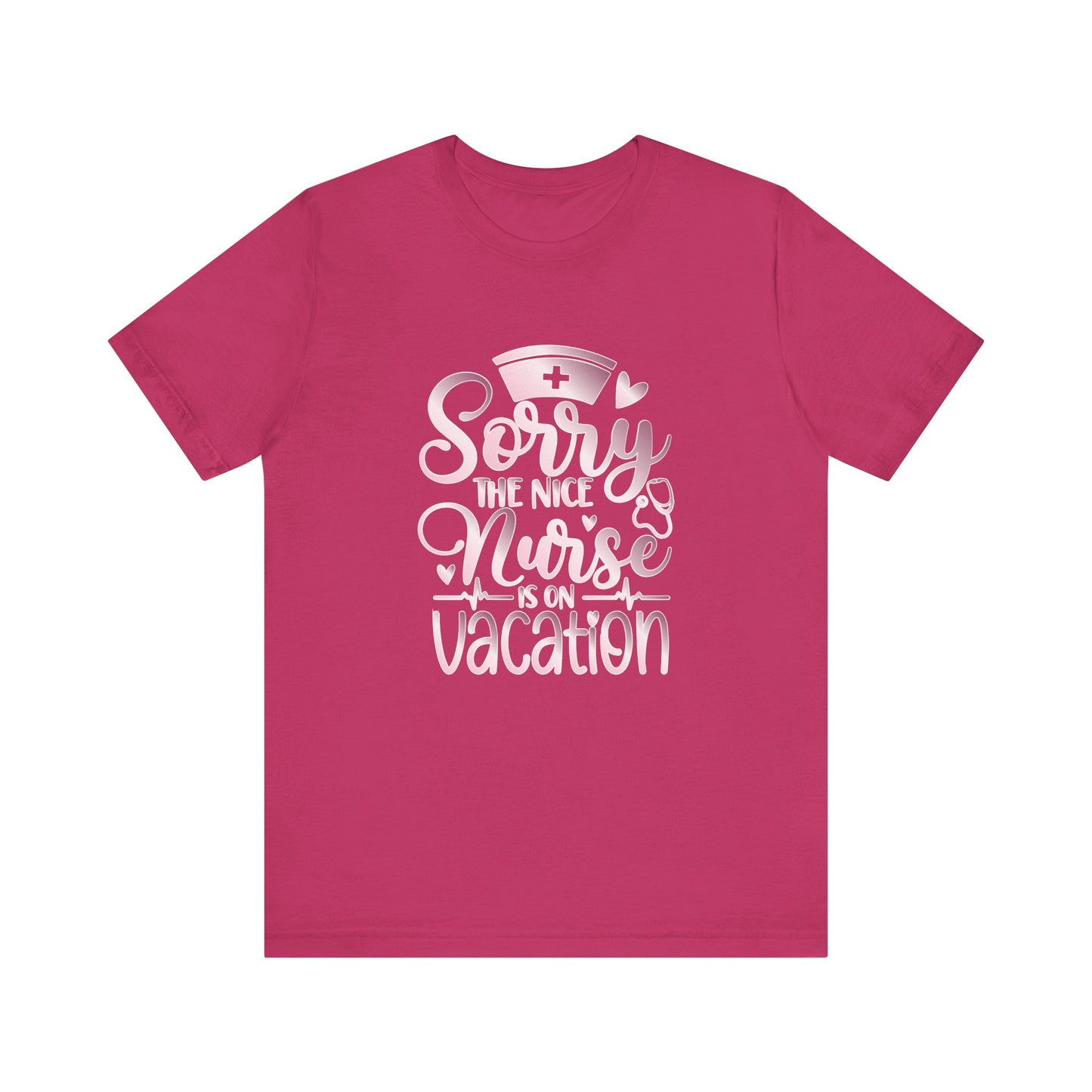 Sorry The Nice Nurse Is On Vacation rose gold