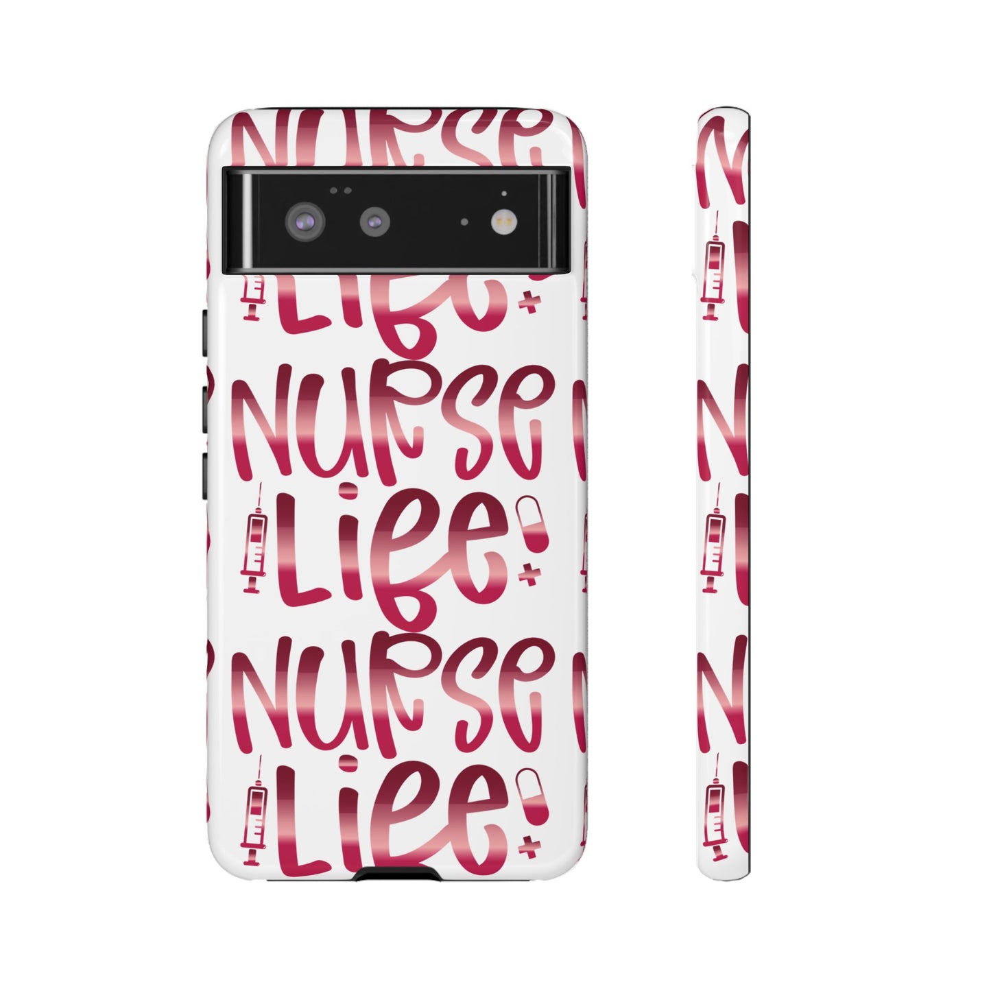 Google Pixel Tough Case - Nurse Life - White