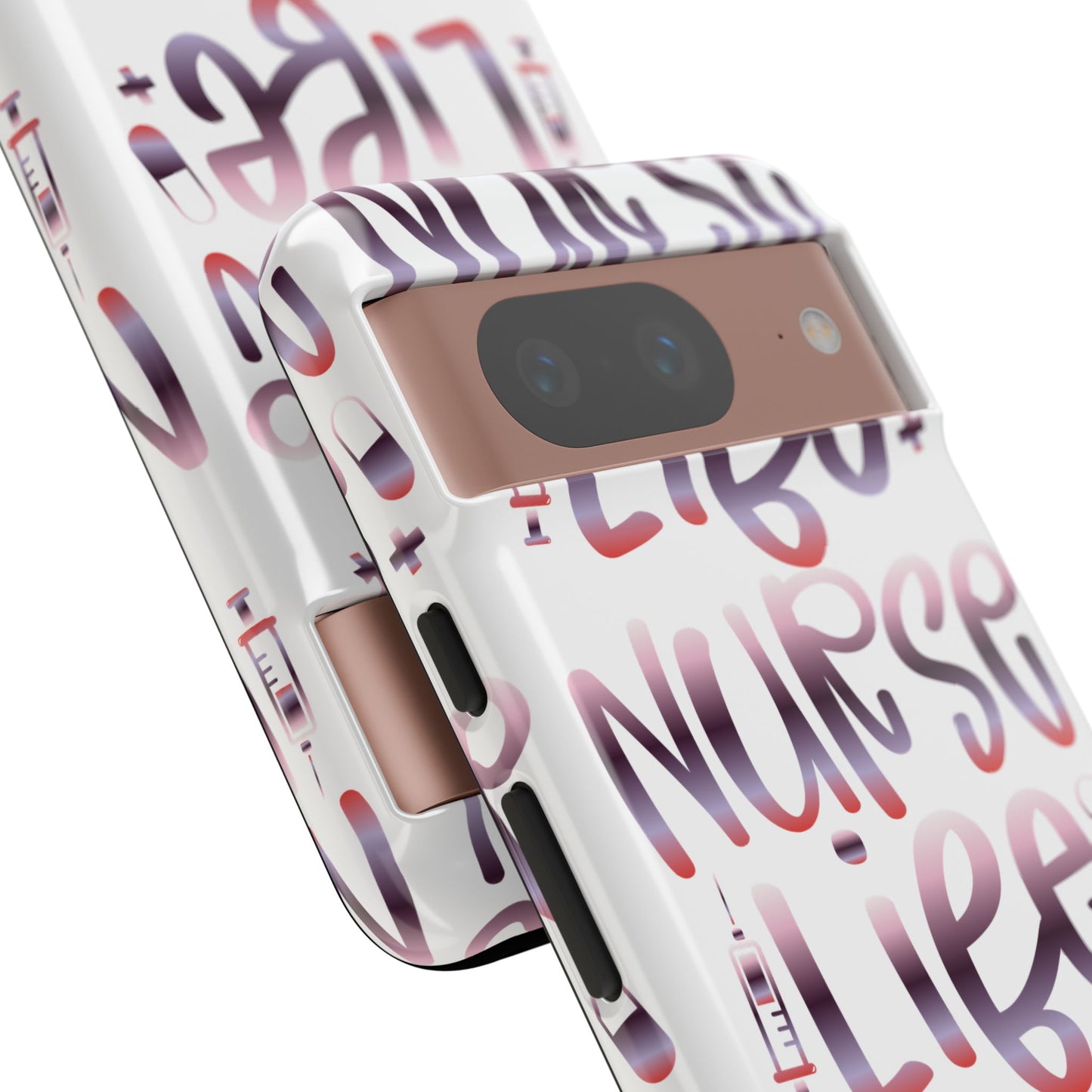 Google Pixel Tough Case - Nurse Life - White
