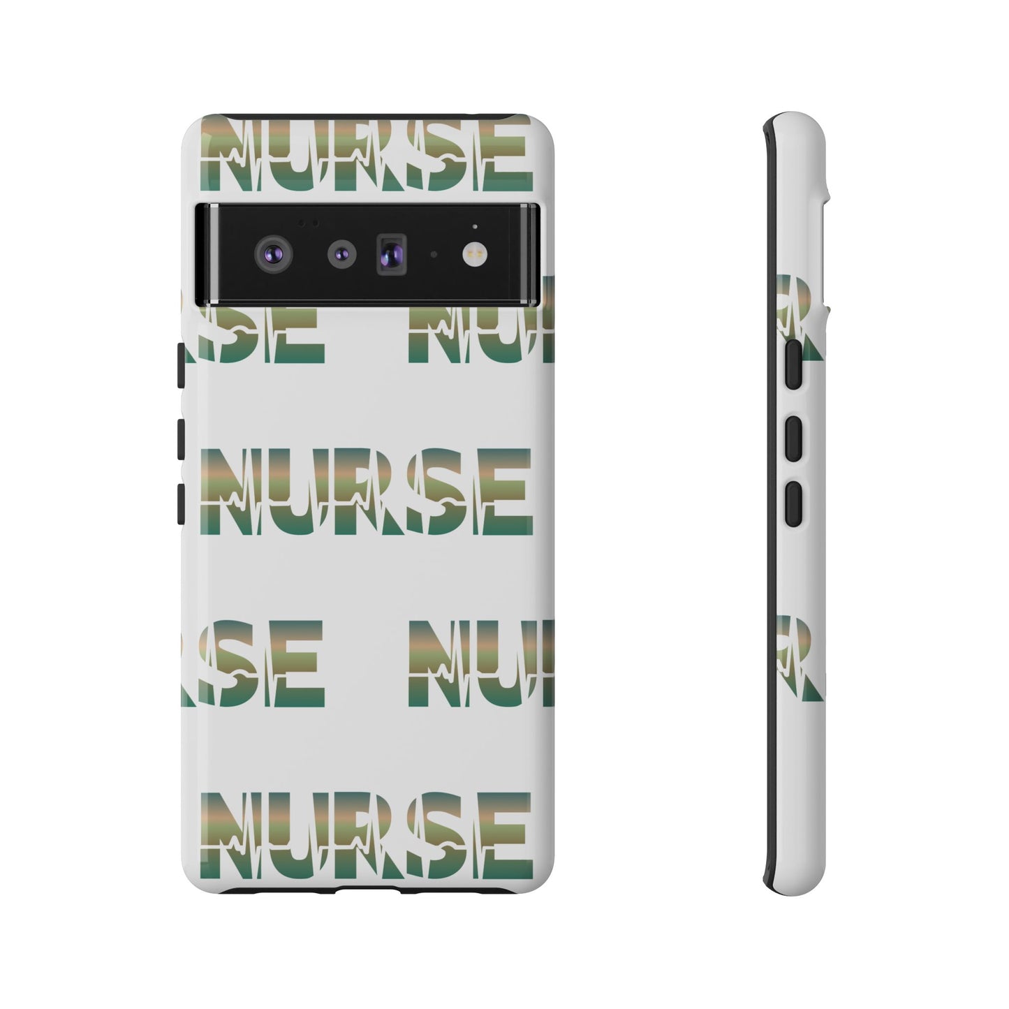 Google Pixel Tough Case - Nurse Pulse - White