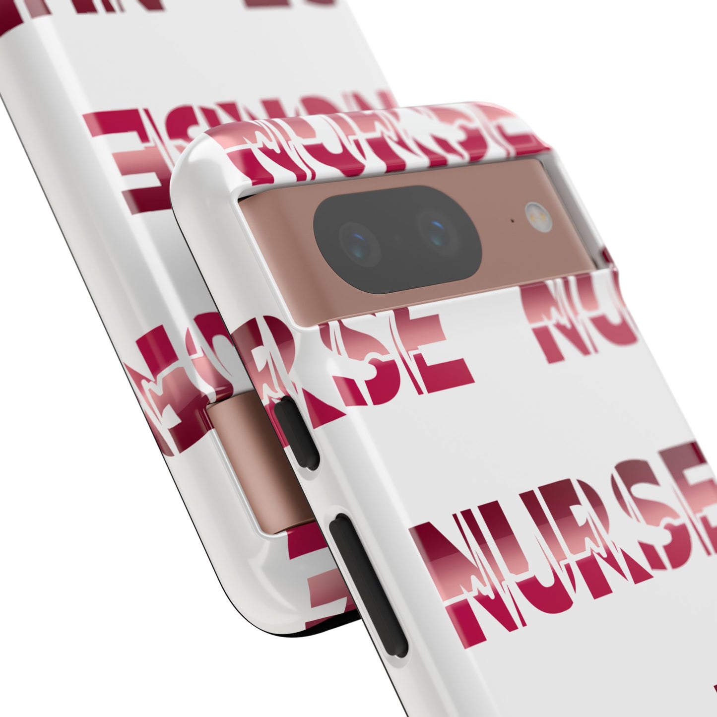 Google Pixel Tough Case - Nurse Pulse - White