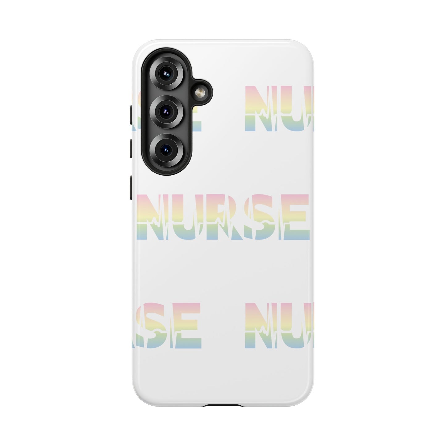 Samsung Tough Case - Nurse Pulse - White
