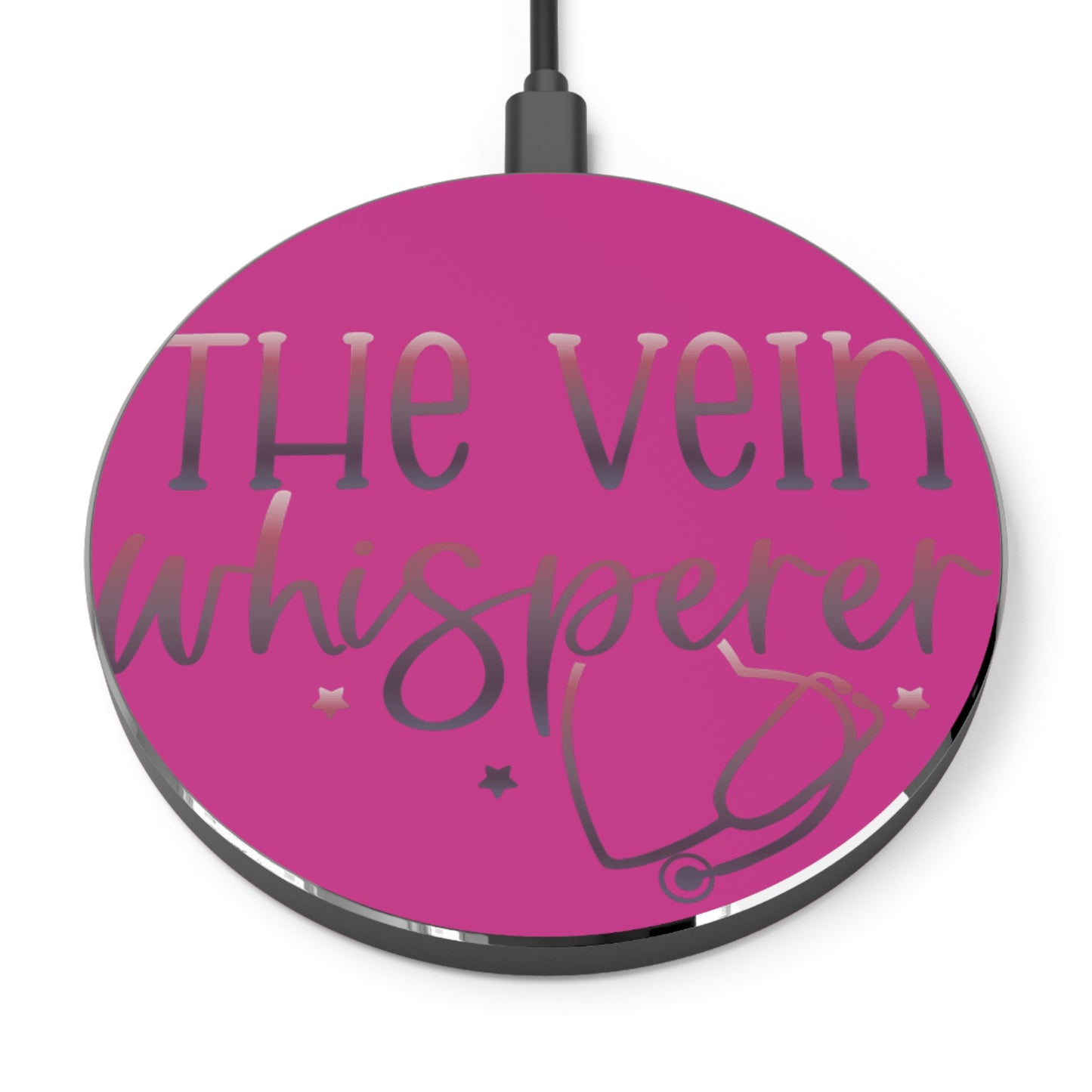 The Vein Whisperer Wireless Charger | Fast Charging Pad for Healthcare Professionals