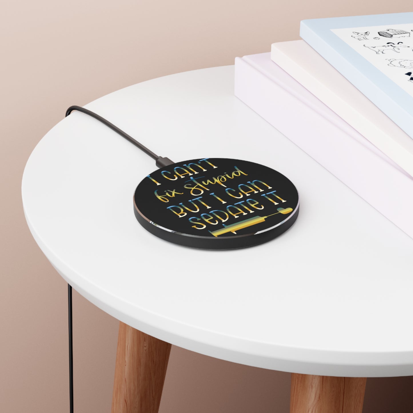 Can't Fix Stupid Wireless Charger | Fast Charging Pad for Healthcare Professionals