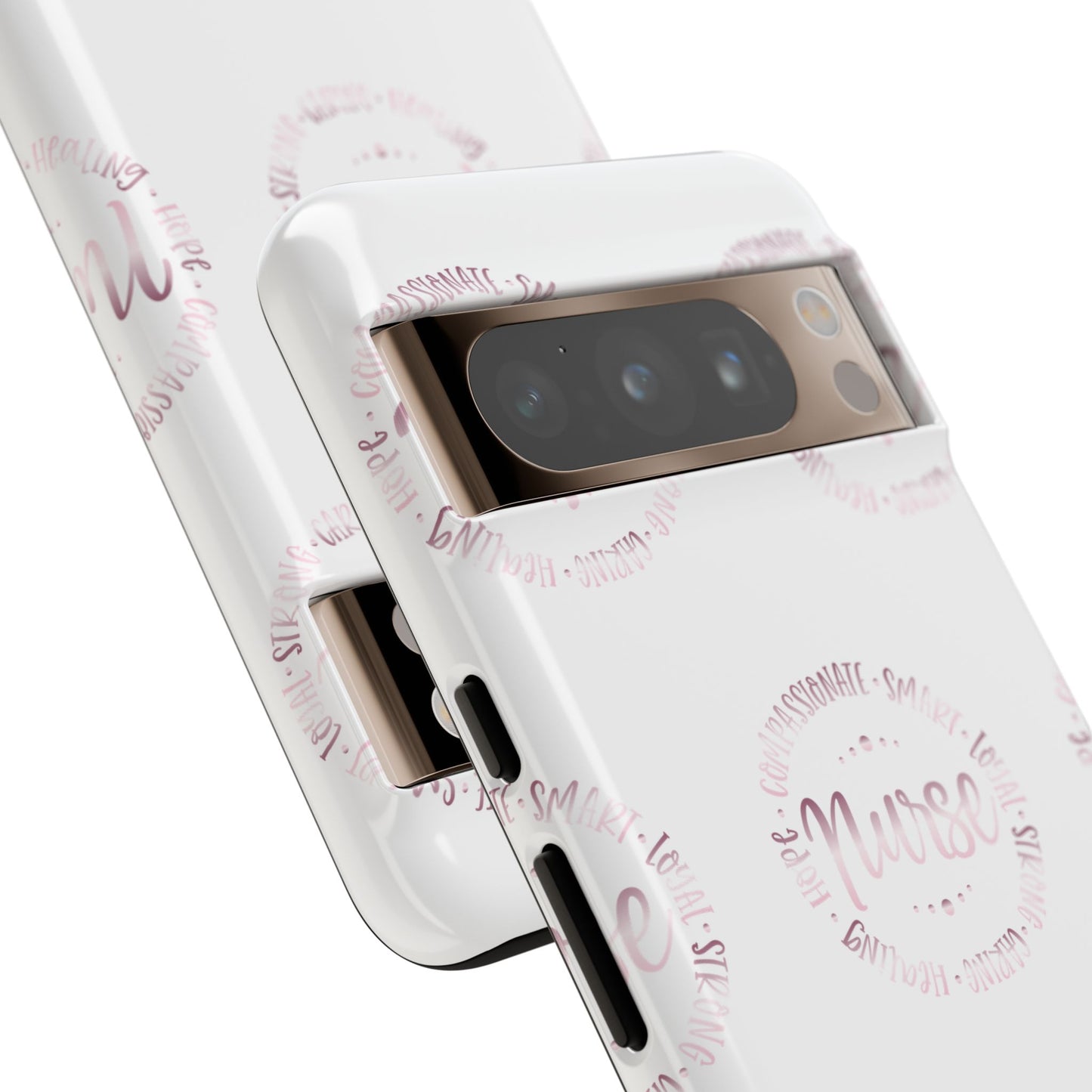 Google Pixel Tough Case - Nurse Circle - White