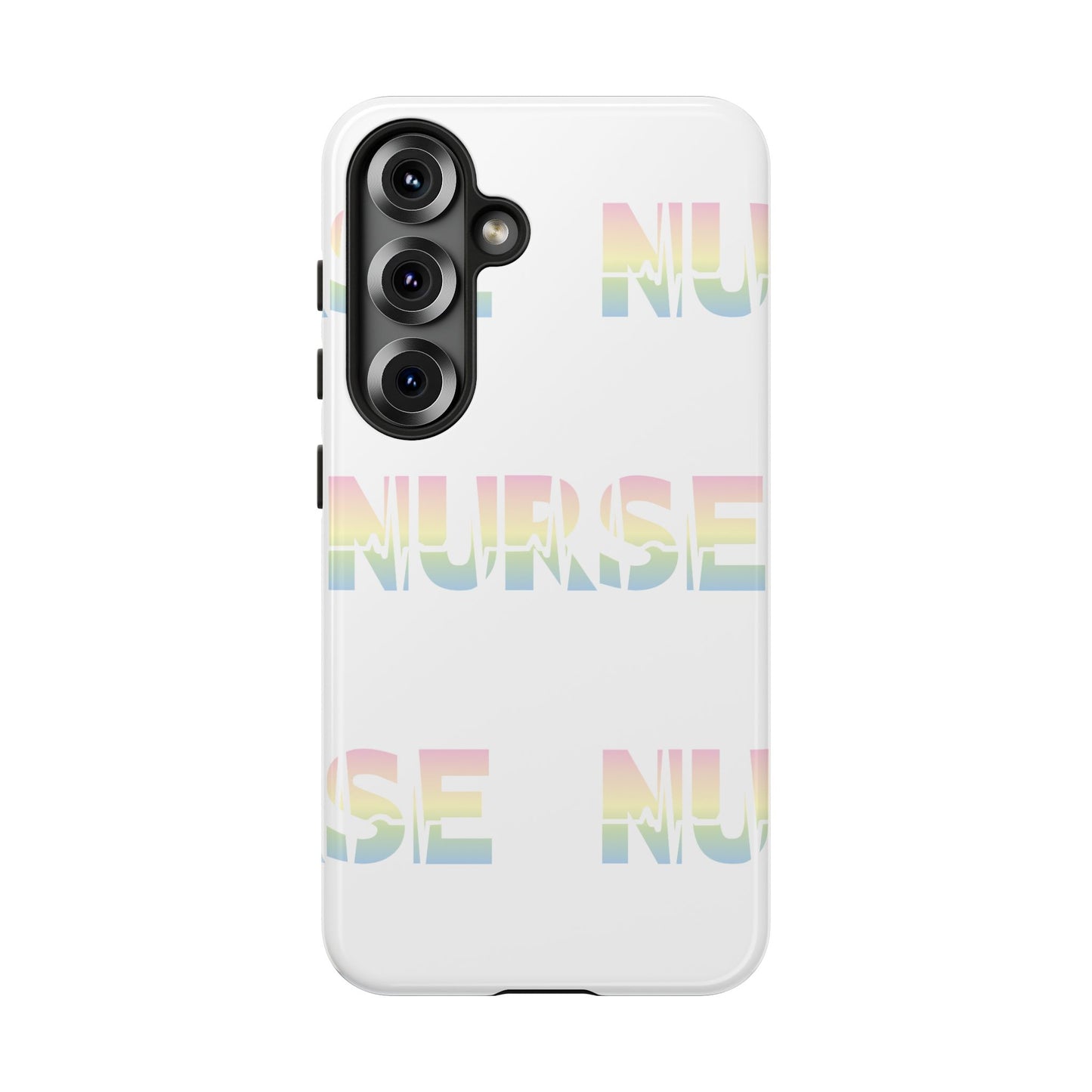Samsung Tough Case - Nurse Pulse - White
