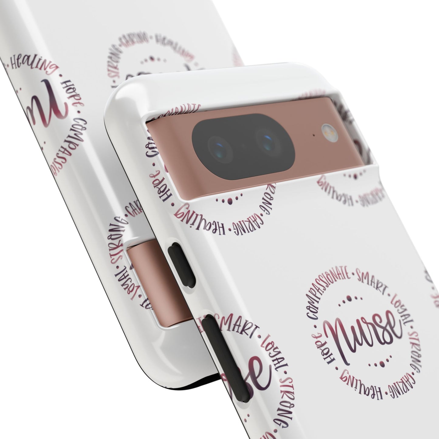 Google Pixel Tough Case - Nurse Circle - White