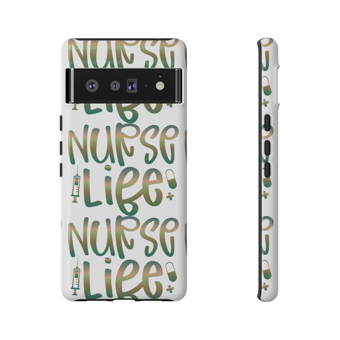Google Pixel Tough Case - Nurse Life - White