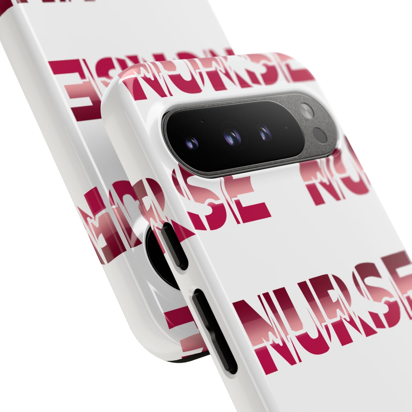 Google Pixel Tough Case - Nurse Pulse - White
