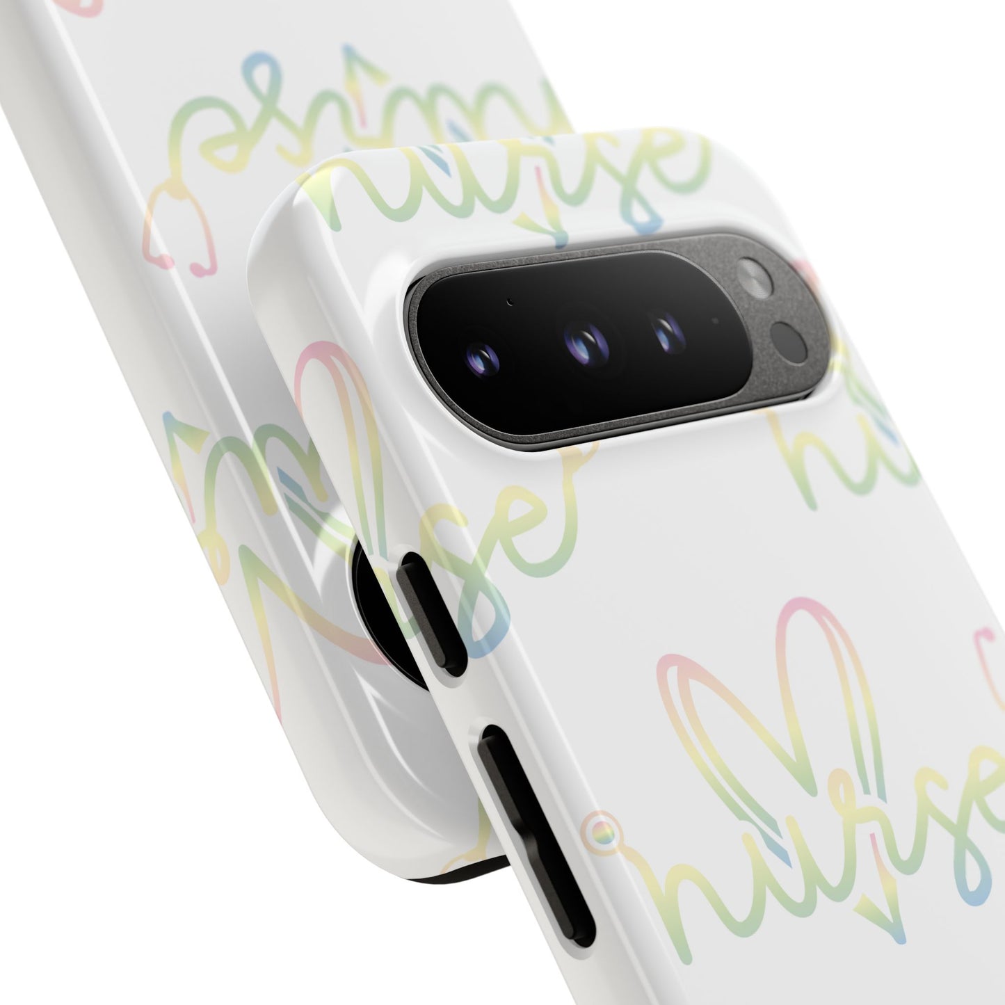 Google Pixel Tough Case - Nurse Stethoscope - White