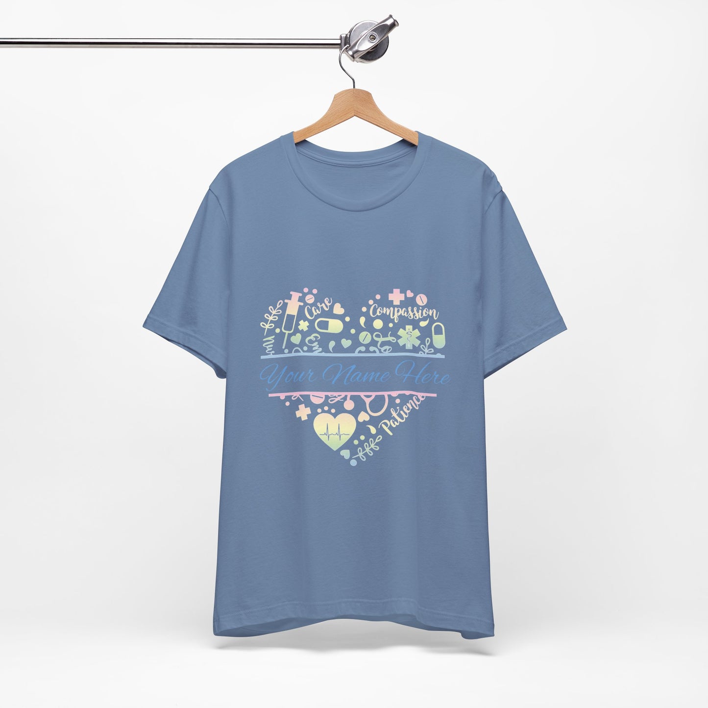 Monogram Heart pastel