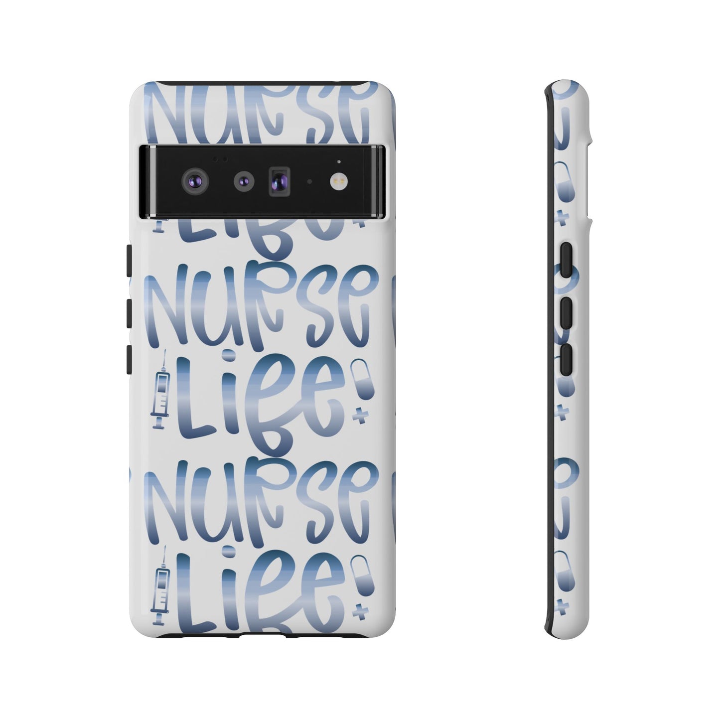 Google Pixel Tough Case - Nurse Life - White
