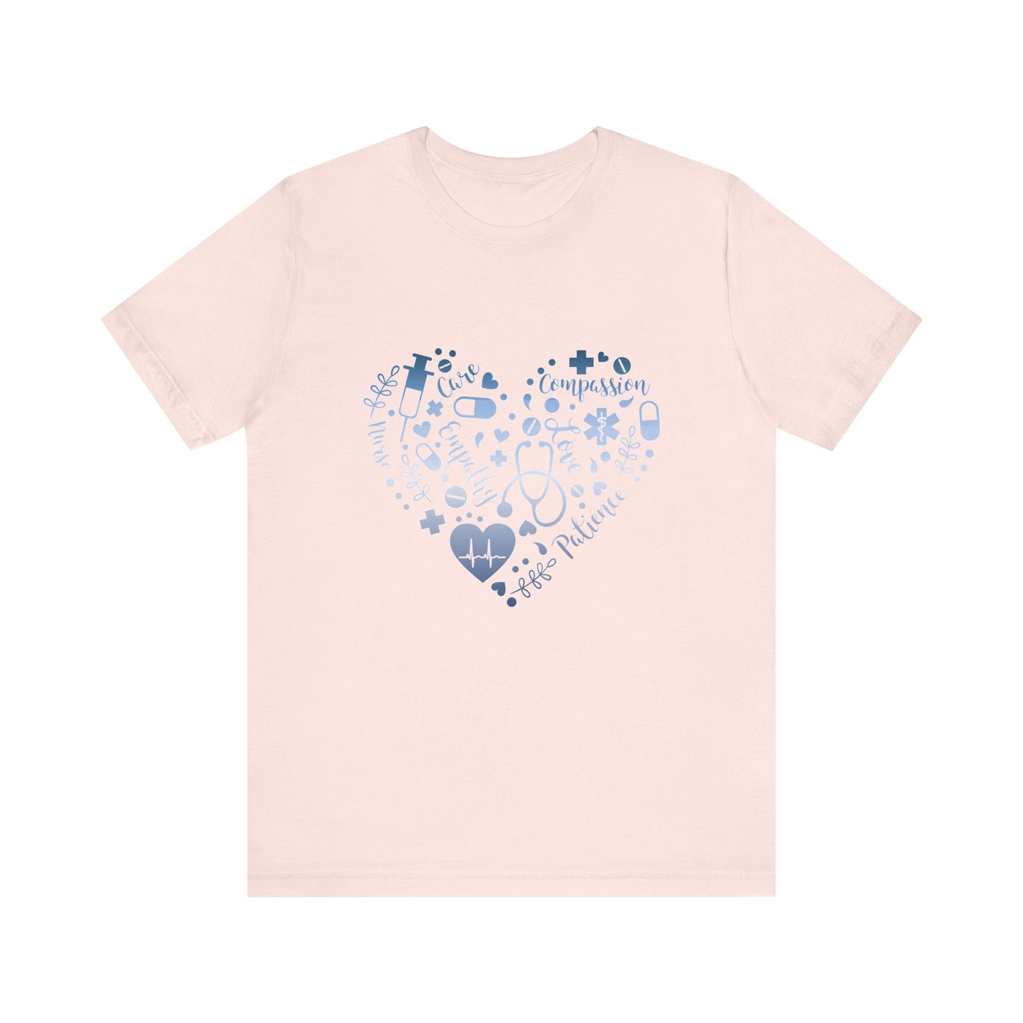 Monogram Heart 1 blue steel